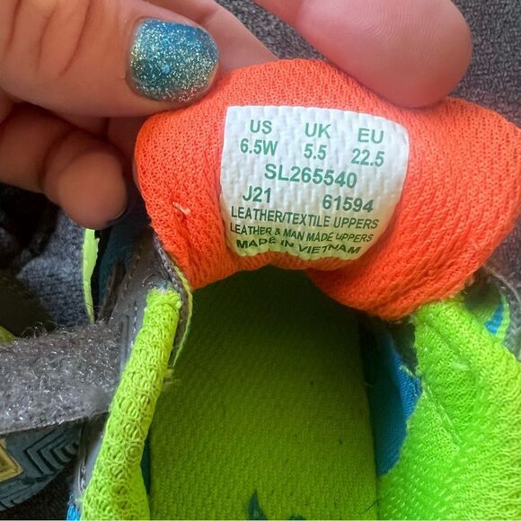 Saucony Ride 10 Toddler Multicolor Sneakers - Picture 6 of 6